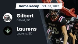 Recap: Gilbert  vs. Laurens  2020