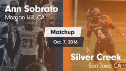 Matchup: Sobrato vs. Silver Creek  2016