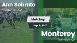 Matchup: Sobrato vs. Monterey  2017