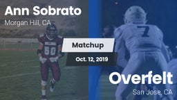 Matchup: Sobrato vs. Overfelt  2019