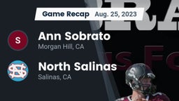 Recap: Ann Sobrato  vs. North Salinas  2023