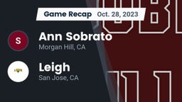 Recap: Ann Sobrato  vs. Leigh  2023