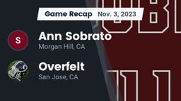 Recap: Ann Sobrato  vs. Overfelt  2023