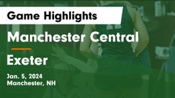 Manchester Central  vs Exeter  Game Highlights - Jan. 5, 2024