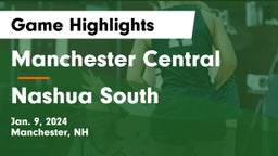 Manchester Central  vs Nashua  South Game Highlights - Jan. 9, 2024