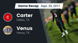 Recap: Carter  vs. Venus  2017