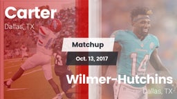 Matchup: Carter vs. Wilmer-Hutchins  2017