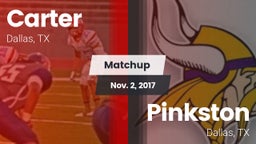 Matchup: Carter vs. Pinkston  2017