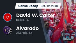 Recap: David W. Carter  vs. Alvarado  2018