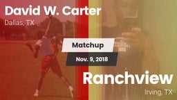 Matchup: Carter vs. Ranchview  2018