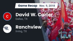 Recap: David W. Carter  vs. Ranchview  2018