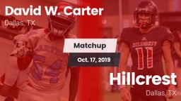 Matchup: Carter vs. Hillcrest  2019