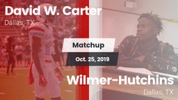 Matchup: Carter vs. Wilmer-Hutchins  2019