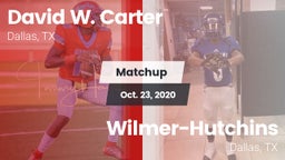 Matchup: Carter vs. Wilmer-Hutchins  2020