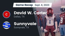 Recap: David W. Carter  vs. Sunnyvale  2023
