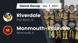 Recap: Riverdale  vs. Monmouth-Roseville  2021