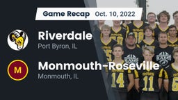 Recap: Riverdale  vs. Monmouth-Roseville  2022