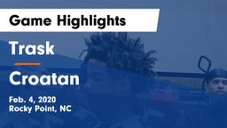 Trask  vs Croatan  Game Highlights - Feb. 4, 2020