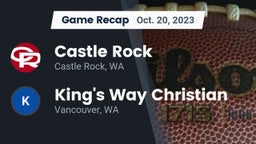 Recap: Castle Rock  vs. King's Way Christian  2023