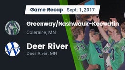 Recap: Greenway/Nashwauk-Keewatin  vs. Deer River  2017