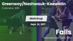 Matchup: Greenway/Nashwauk-Ke vs. Falls  2017