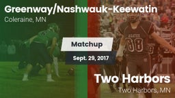 Matchup: Greenway/Nashwauk-Ke vs. Two Harbors  2017