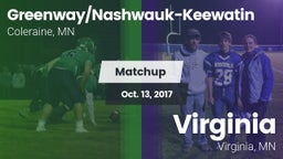 Matchup: Greenway/Nashwauk-Ke vs. Virginia  2017