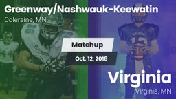 Matchup: Greenway/Nashwauk-Ke vs. Virginia  2018