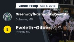 Recap: Greenway/Nashwauk-Keewatin  vs. Eveleth-Gilbert  2018