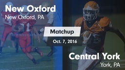 Matchup: New Oxford vs. Central York  2016