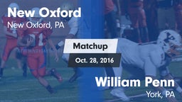 Matchup: New Oxford vs. William Penn  2016