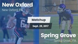 Matchup: New Oxford vs. Spring Grove  2017