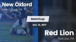Matchup: New Oxford vs. Red Lion  2017