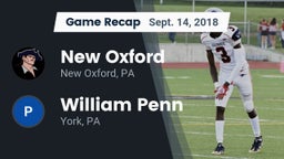 Recap: New Oxford  vs. William Penn  2018