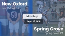 Matchup: New Oxford vs. Spring Grove  2018
