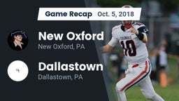 Recap: New Oxford  vs. Dallastown  2018