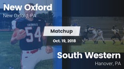 Matchup: New Oxford vs. South Western  2018