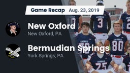 Recap: New Oxford  vs. Bermudian Springs  2019