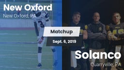 Matchup: New Oxford vs. Solanco  2019