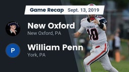 Recap: New Oxford  vs. William Penn  2019