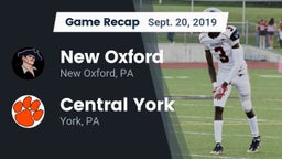 Recap: New Oxford  vs. Central York  2019