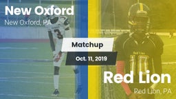 Matchup: New Oxford vs. Red Lion  2019