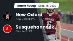 Recap: New Oxford  vs. Susquehannock  2020