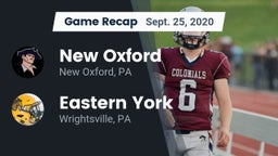 Recap: New Oxford  vs. Eastern York  2020