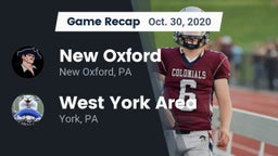 Recap: New Oxford  vs. West York Area  2020