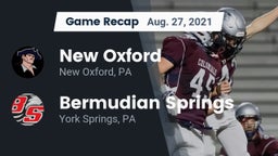 Recap: New Oxford  vs. Bermudian Springs  2021