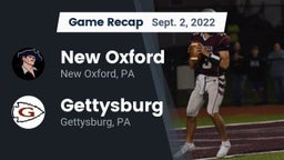 Recap: New Oxford  vs. Gettysburg  2022