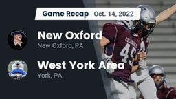 Recap: New Oxford  vs. West York Area  2022
