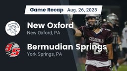Recap: New Oxford  vs. Bermudian Springs  2023
