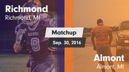 Matchup: Richmond vs. Almont  2016